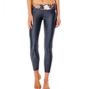 Rip Curl Playabella UV Surf Pant in Black & Gold